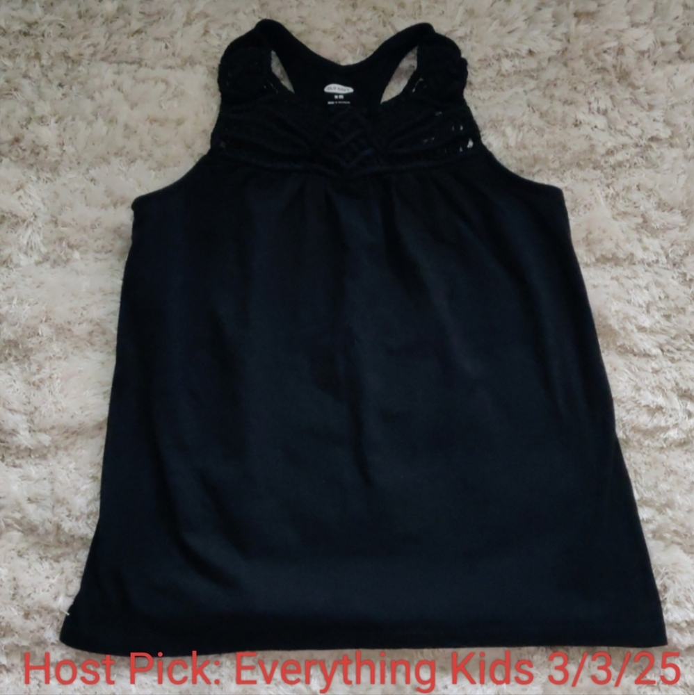 🎉HP🎉 EUC Girl's crochet tank top